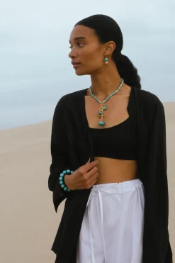 Chan Luu Alexandria Necklace Turquoise
