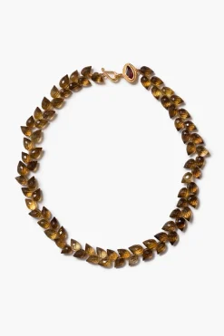 Chan Luu Angie Necklace Whiskey Quartz