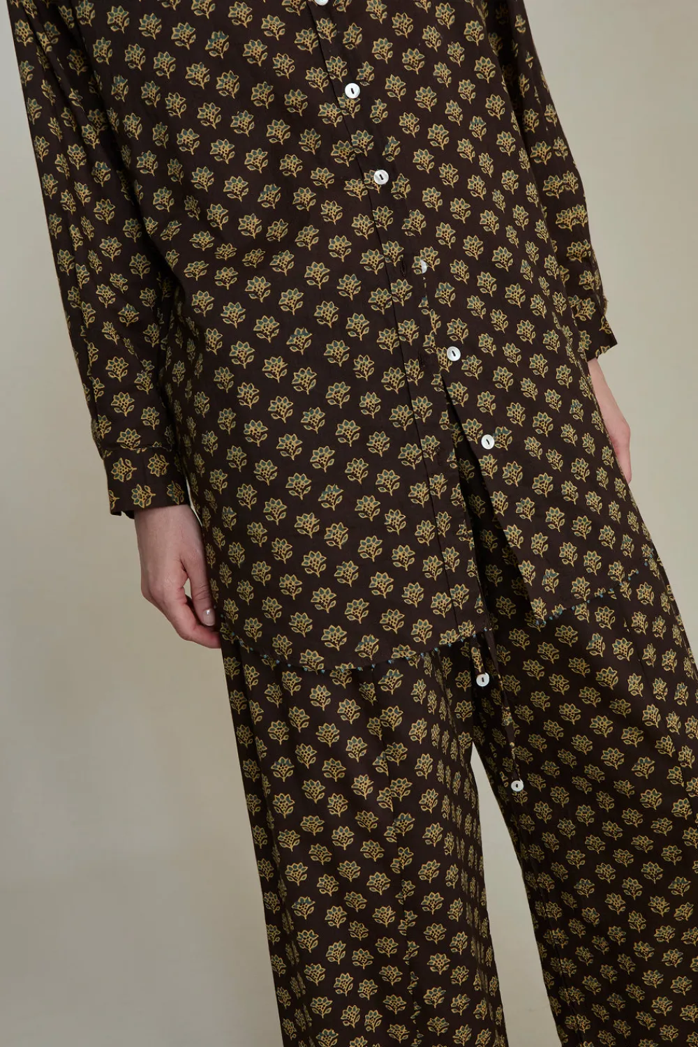 Chan Luu Atrid Bock Print et Brown