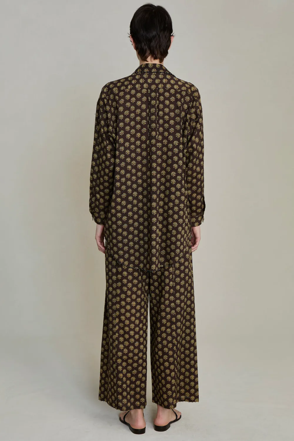 Chan Luu Atrid Bock Print et Brown