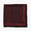 Chan Luu Beaded Floral Bandana Sapphire