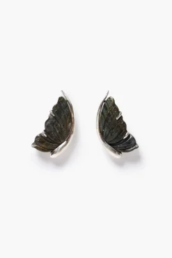 Chan Luu Butterfly Earrings Labradorite
