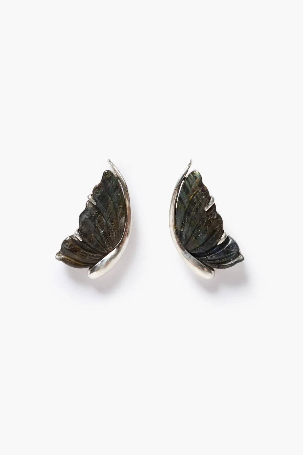 Chan Luu Butterfly Earrings Labradorite