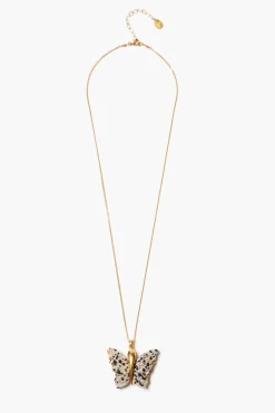 Chan Luu Butterfly Necklace Jasper