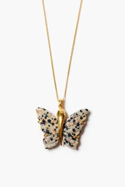 Chan Luu Butterfly Necklace Jasper