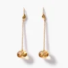 Chan Luu Camille Drop Earrings Citrine