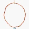 Chan Luu Camille Necklace Carnelian