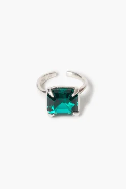 Chan Luu Caprice Crystal Toe Ring Emerald