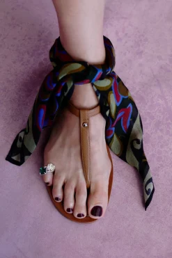 Chan Luu Caprice Crystal Toe Ring Ice