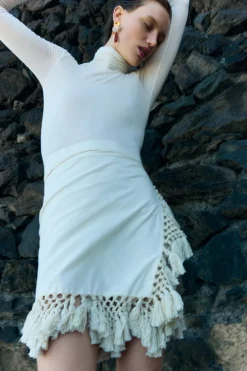 Chan Luu Capri Crochet Wrap ini kirt Natura
