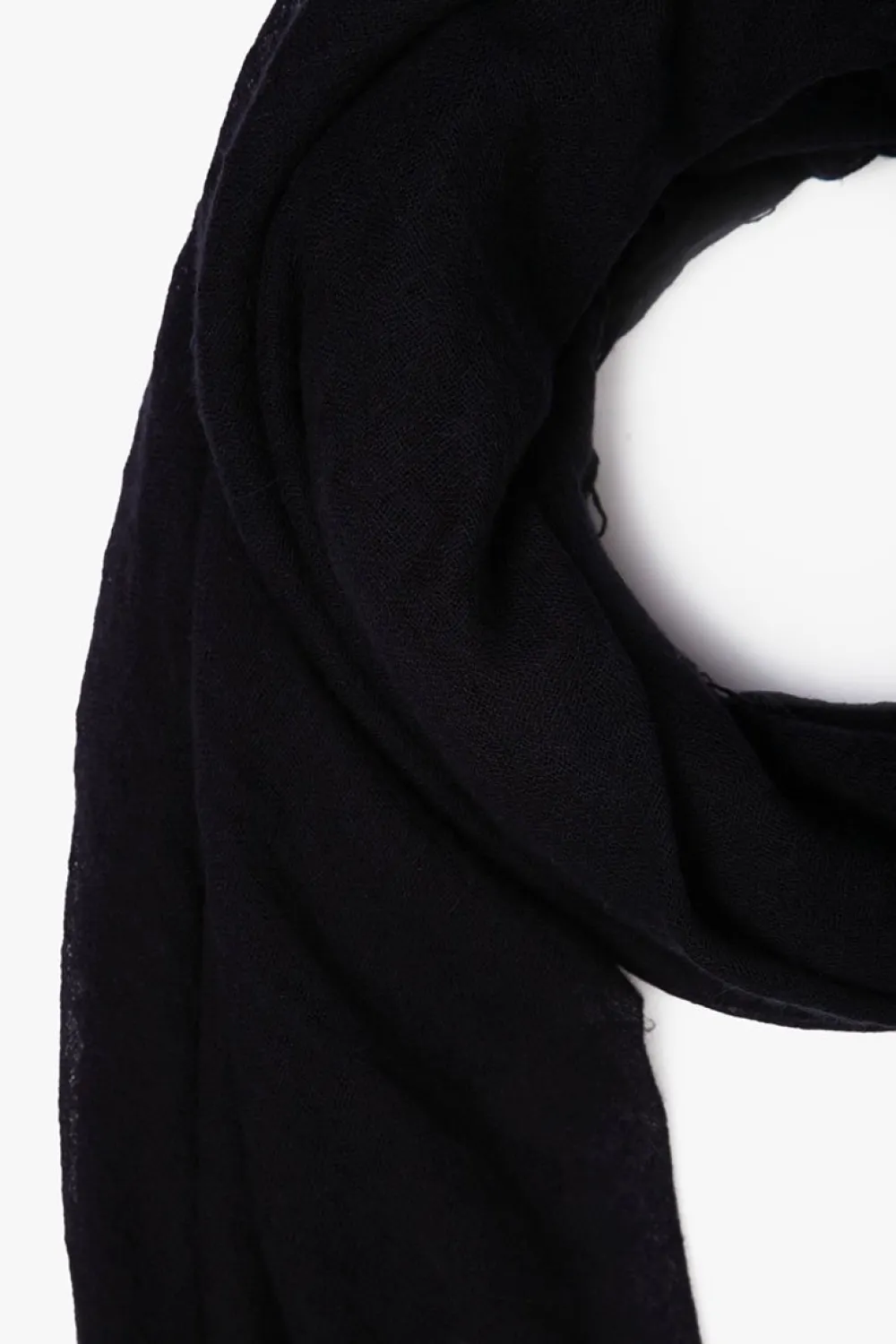 Chan Luu Cashmere and Silk Scarf Black