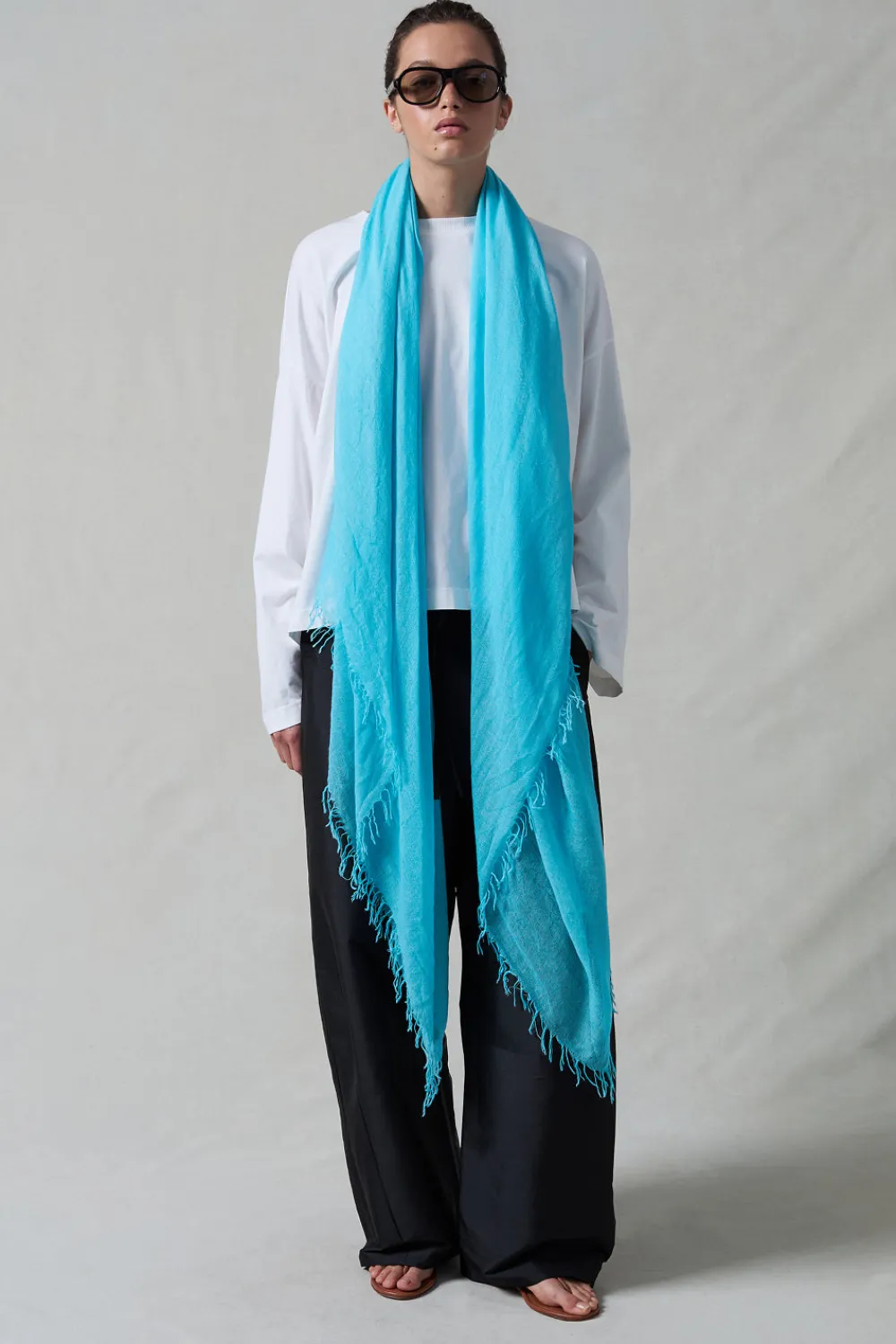 Chan Luu Cashmere and Silk Scarf Capri