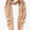 Chan Luu Cashmere and Silk Scarf Cognac Linea