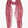 Chan Luu Cashmere and Silk Scarf Fuchsia Pink Paisley