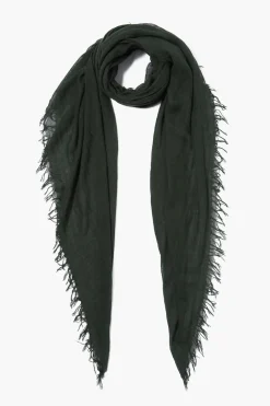 Chan Luu Cashmere and Silk Scarf Kombu Green