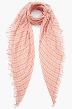 Chan Luu Cashmere and Silk Scarf Mauve Chalk Linea