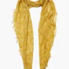 Chan Luu Cashmere and Silk Scarf Narcissus Dotted Paisley