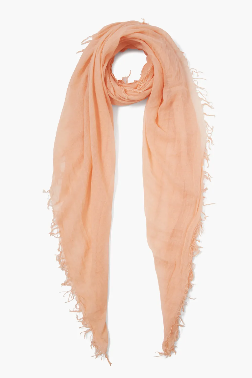 Chan Luu Cashmere and Silk Scarf Peach