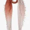 Chan Luu Cashmere and Silk Scarf Picante Dip Dyed