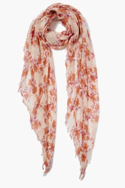 Chan Luu Cashmere and Silk Scarf Poppy Floral