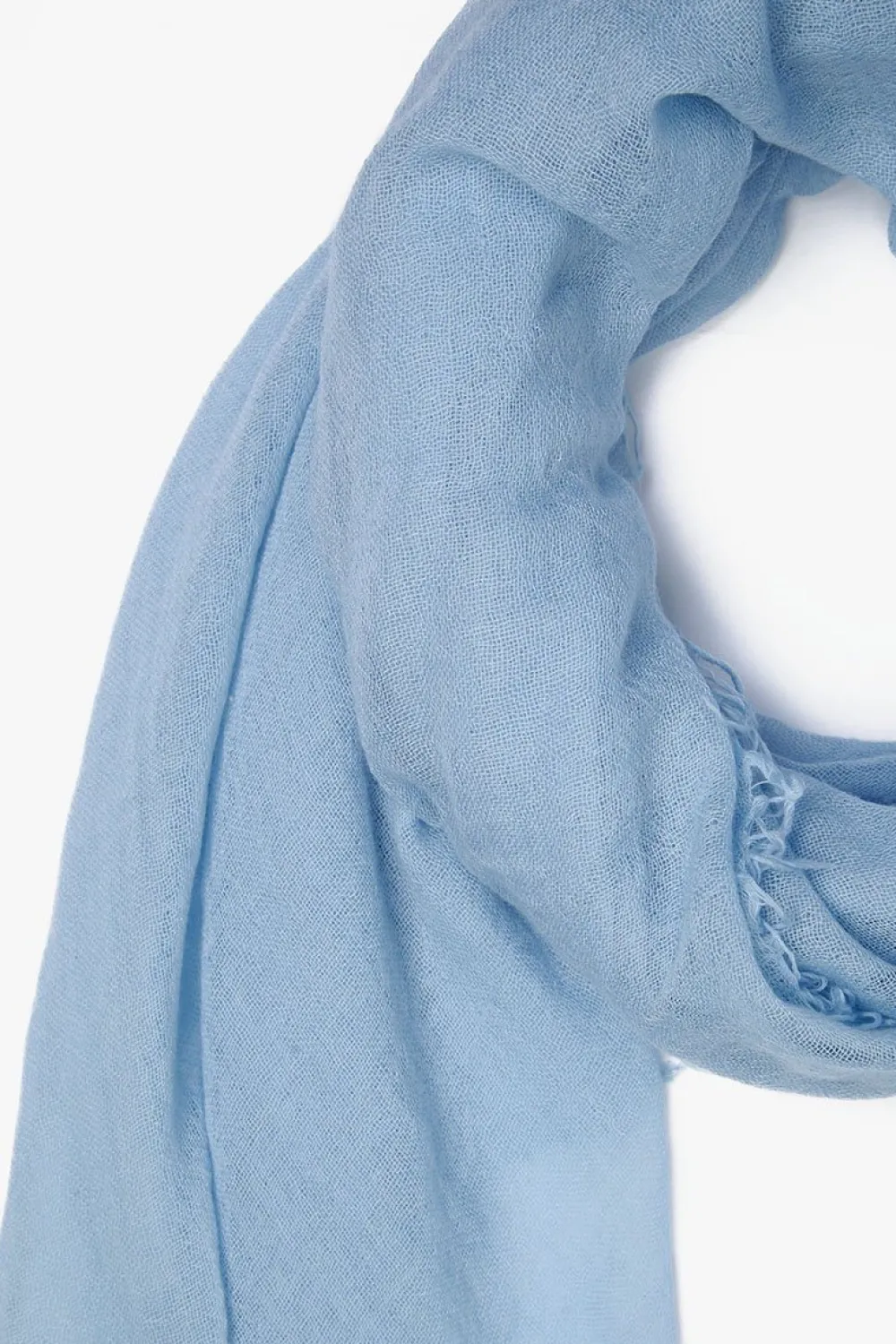 Chan Luu Cashmere and Silk Scarf Simply Blue