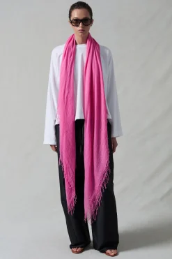 Chan Luu Cashmere and Silk Scarf Wild Orchid