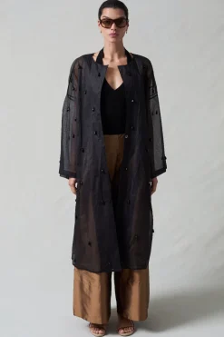 Chan Luu Chandeier Paper Trench Back
