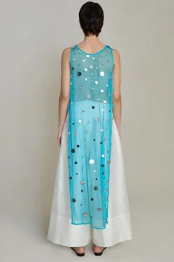 Chan Luu Choe equin Tunic Turquoie