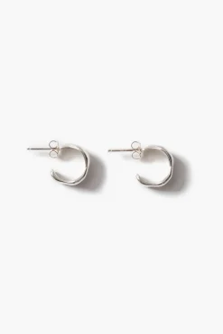 Chan Luu Cuff Hoop Earrings Silver