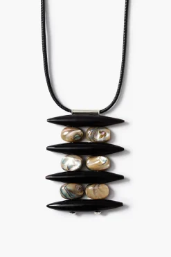 Chan Luu Dais Cord Necklace Abalone