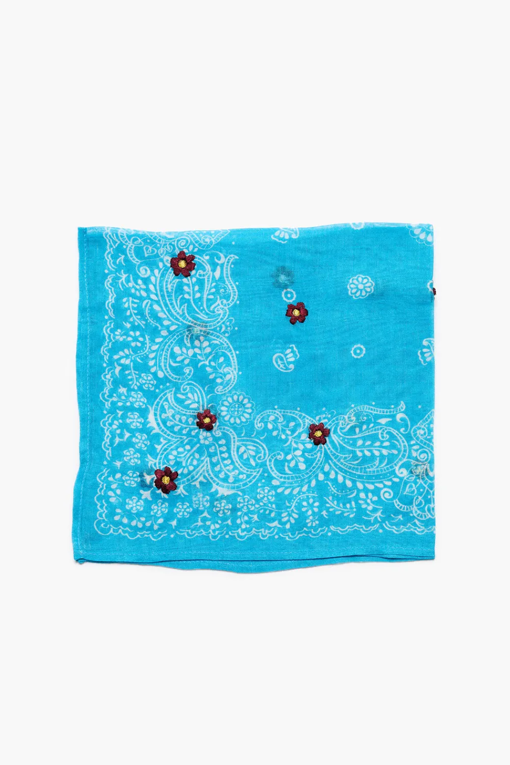 Chan Luu Daisy Embroidered Bandana Capri