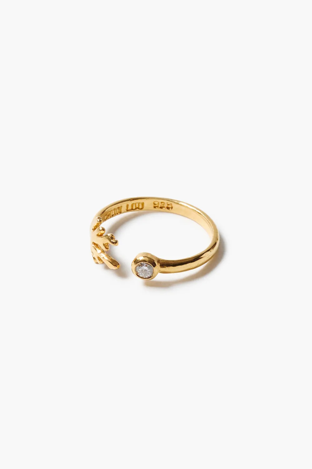 Chan Luu Diamond Branch Ring Gold