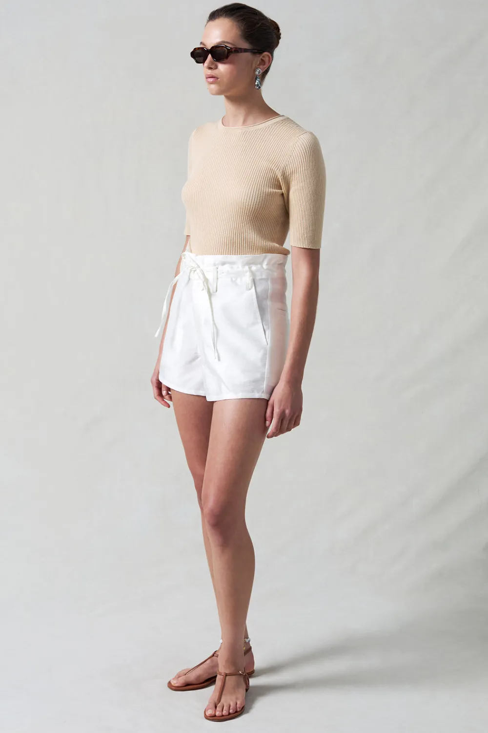 Chan Luu Dupioni hort White