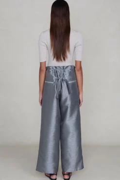 Chan Luu Dupioni traight eg Pant tee