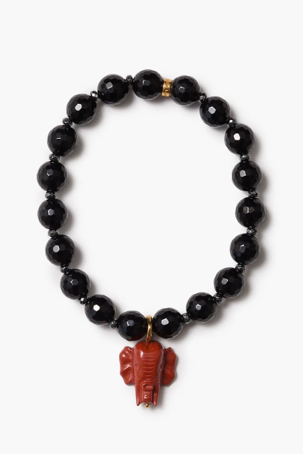 Chan Luu Elephant Bracelet Onyx