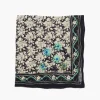 Chan Luu Embroidered Floral Bandana Ink