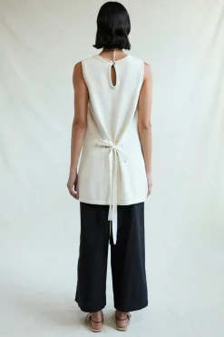 Chan Luu Exaggerated Knit Tank Egghe