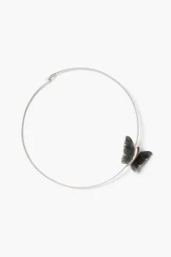 Chan Luu Floating Butterfly Collar Necklace Labradorite