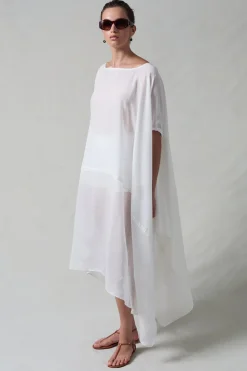 Chan Luu High ow Cotton ik Caftan Crea