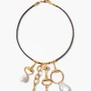 Chan Luu Horsebit Charm Necklace Gold