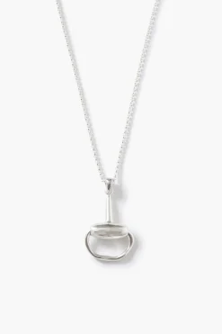 Chan Luu Horsebit Necklace Silver