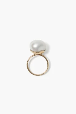 Chan Luu 1k Monaco Ring White Pearl