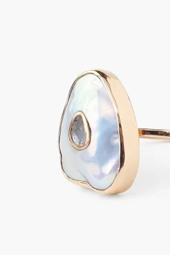 Chan Luu 14k Oasis Ring White Pearl