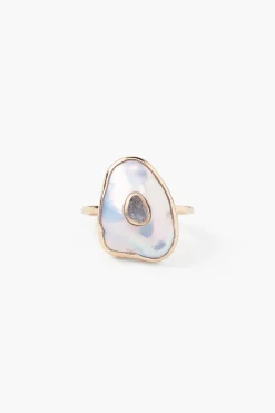 Chan Luu 14k Oasis Ring White Pearl