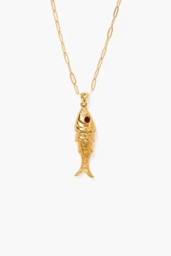 Chan Luu Koi Necklace Garnet