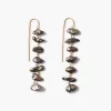 Chan Luu Ladder Earrings Peacock Pearl