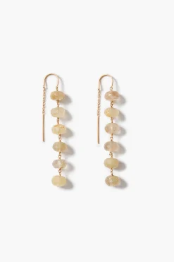 Chan Luu Ladder Earrings Rutilated Quartz