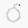 Chan Luu Large Chain Link Anklet Silver