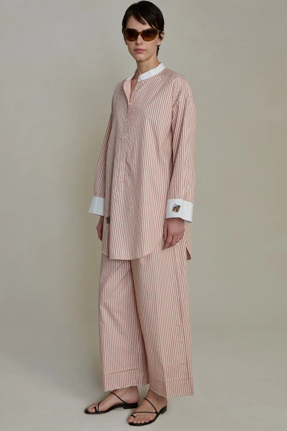 Chan Luu ita Pant Pink tripe