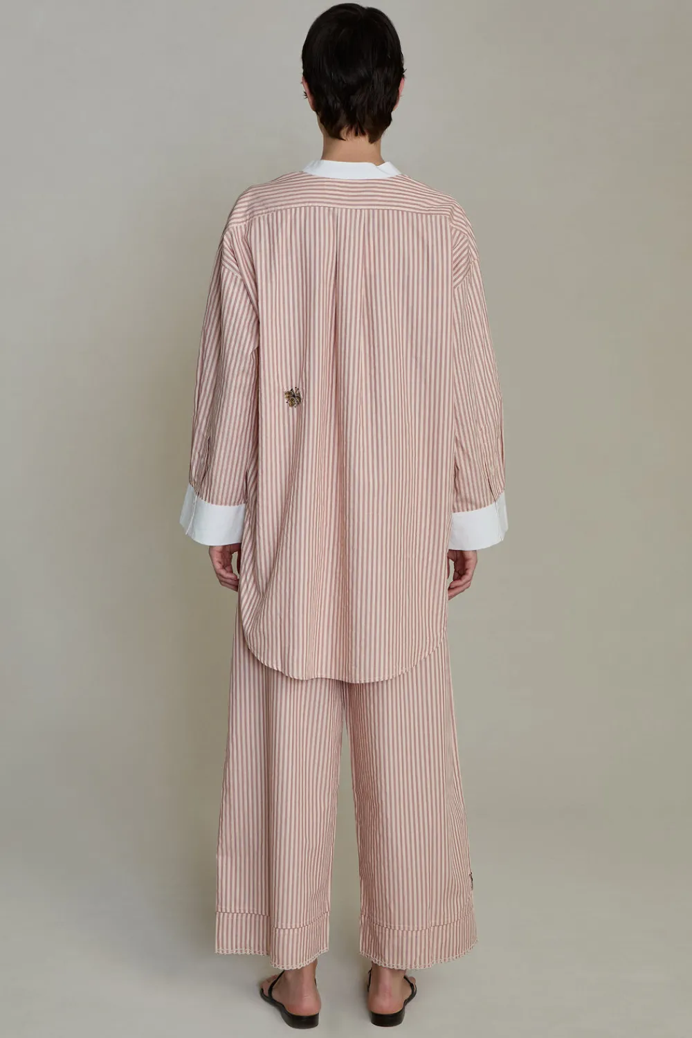 Chan Luu ita Pant Pink tripe